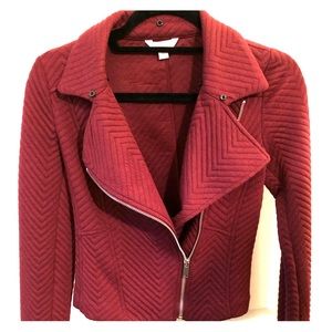 ‘Candies’ knit moto jacket